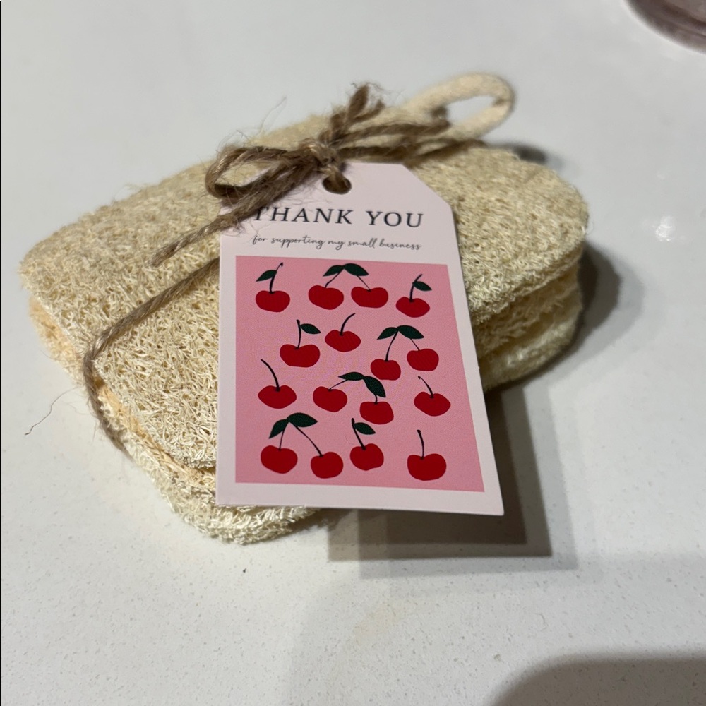 ✨Natural Loofah Bath Sponges - Set of 3